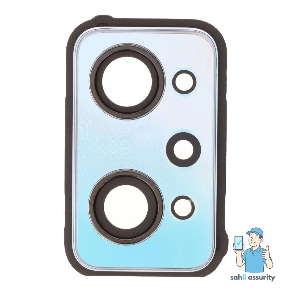 Camera Lens Glass with Frame for Realme GT Neo 2 Blue thumbnail